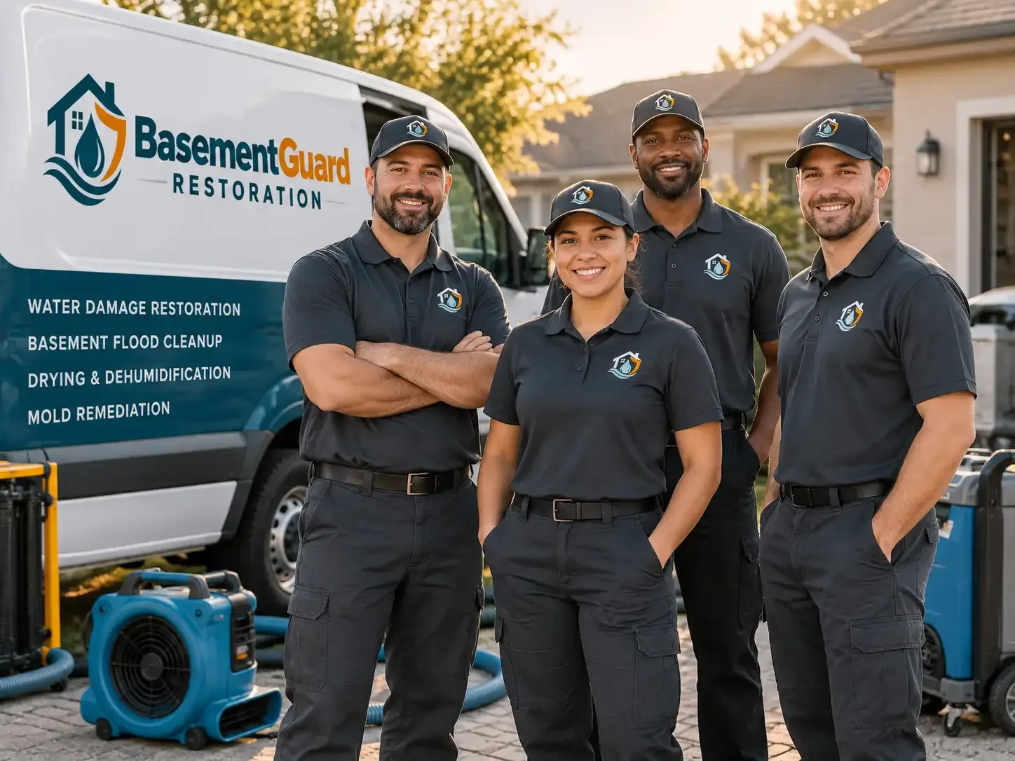 Basement Water Damage Restoration company in Mccaskill, AR